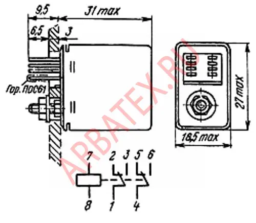 РЭС-6 РФ0.452.110-01 фото 2 РЭС-6 РФ0.452.110-01 фото 2