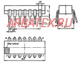 К555ИР8 микросхема
