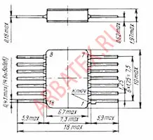 133ТВ1 микросхема фото 2