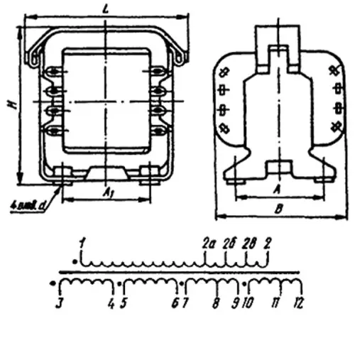 ТН36-220-400В трансформатор фото 3
