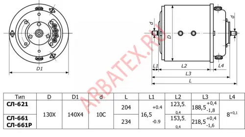 СЛ-621 электродвигатель фото 3