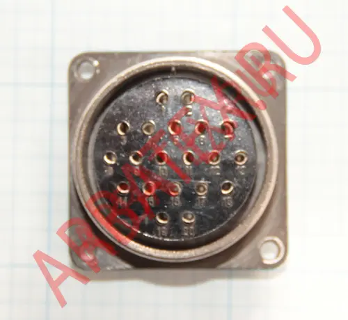 СШР48П20ЭГ2 розетка Разъемы ШР, СШР фото фото 4