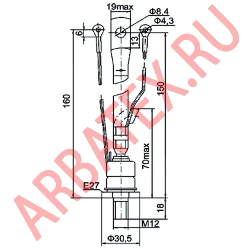 ТБ151-100-15 тиристор фото 3 ТБ151-100-15 тиристор фото 3