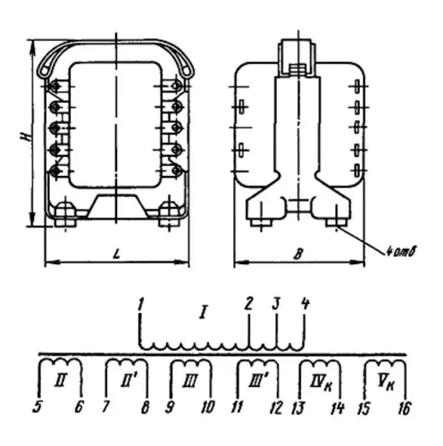 ТПП6-220-400 трансформатор фото 3