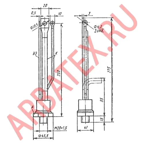 ТС80-6 тиристор фото 2 ТС80-6 тиристор фото 2