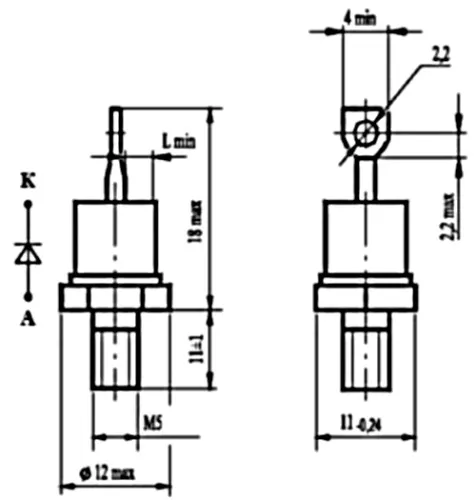 2Д112-10-14-В2 диод фото 3 2Д112-10-14-В2 диод фото 3