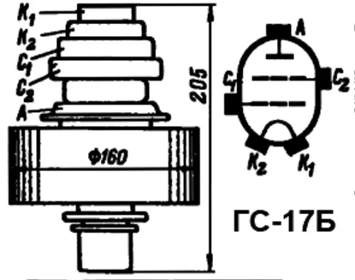 ГС-17Б генераторный триод фото 6