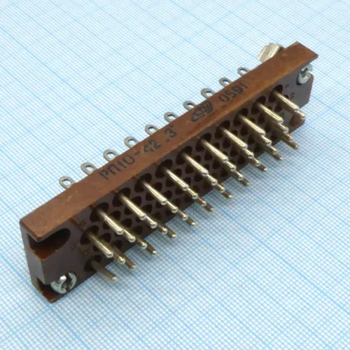 РП10-42ЛВ вилка фото фото 2 РП10-42ЛВ вилка Разъемы разное фото фото 2